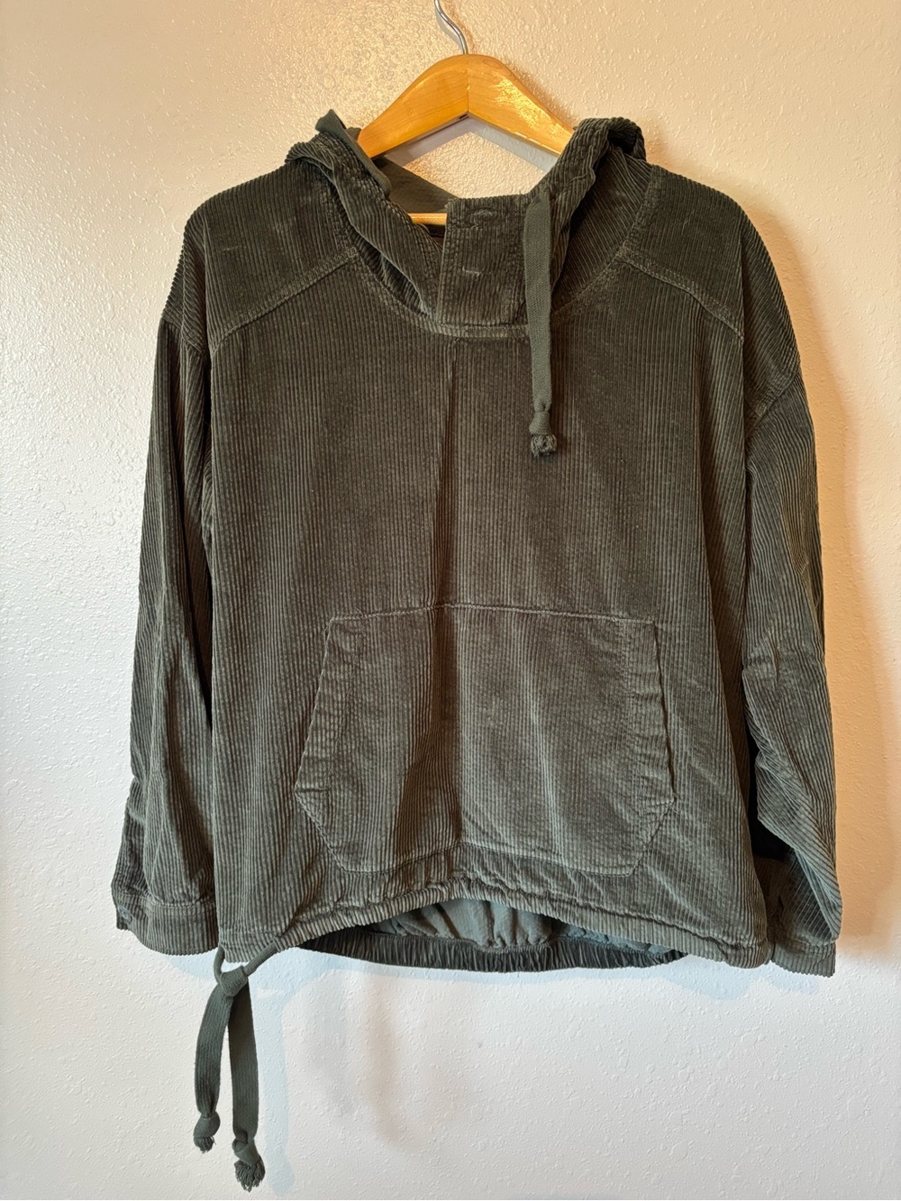 American Eagle corduroy hoodie